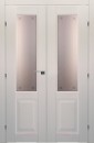 Фото -   Межкомнатная дверь 6324 Белый Стекло Пико   | фото в интерьере