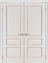 Фото -   Межкомнатная дверь "Вена", пг, белая патина   | фото в интерьере