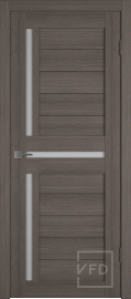 Фото -   Межкомнатная дверь "Атум Х16", по, грей (GREY)   | фото в интерьере