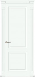 Фото -   Межкомнатная дверь "Венеция 1", пг, белая эмаль   | фото в интерьере