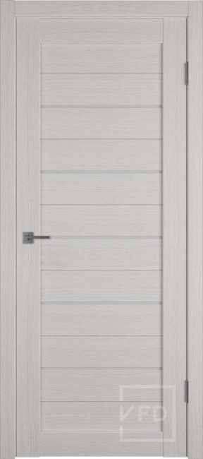 Фото -   Межкомнатная дверь "Атум Х5", по, беленый дуб (BIANCO)   | фото в интерьере