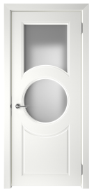 Фото -   Межкомнатная дверь "BLADE-8", по белый   | фото в интерьере