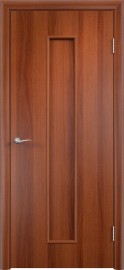 Фото -   Межкомнатная дверь "Тифани", пг, итальянский орех   | фото в интерьере
