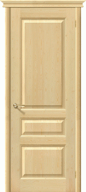 Фото -   Межкомнатная дверь М 5, пг, под окраску   | фото в интерьере