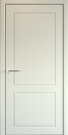 Фото -   Межкомнатная дверь "НеоКлассика 2", пг, латте   | фото в интерьере