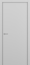 Фото -   Межкомнатная дверь "Elen", пг, серый   | фото в интерьере