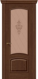 Фото -   Межкомнатная дверь "Амальфи", по, виски   | фото в интерьере