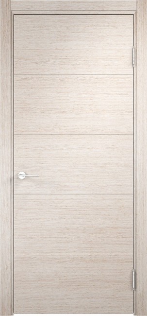 Фото -   Межкомнатная дверь "Турин 01", пг, дуб бежевый вералинга   | фото в интерьере
